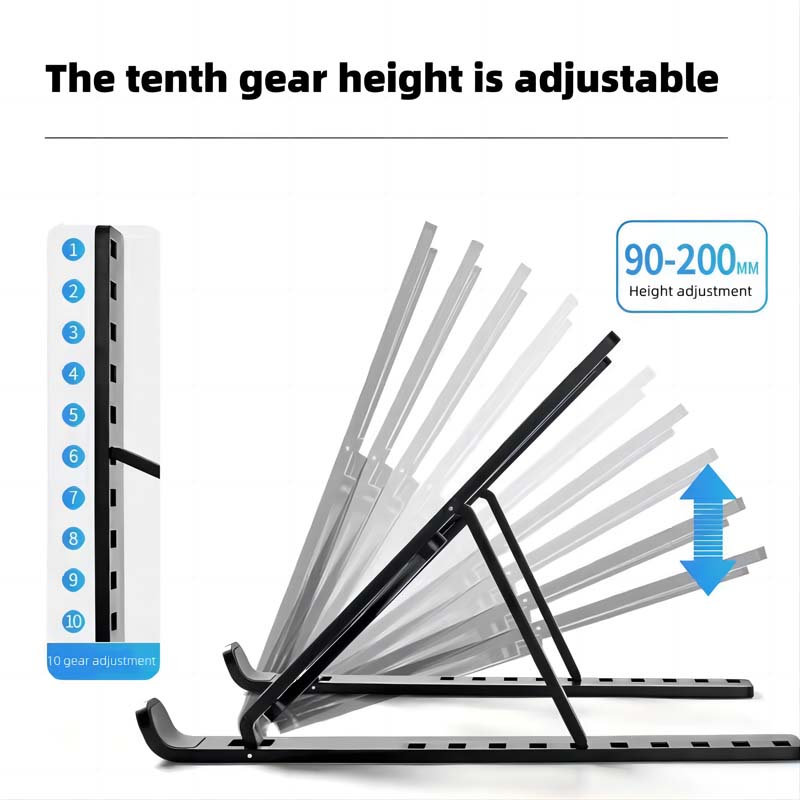 Laptop Accessories Macbook - Portable Laptop Stand Adjustable Foldable Tablet