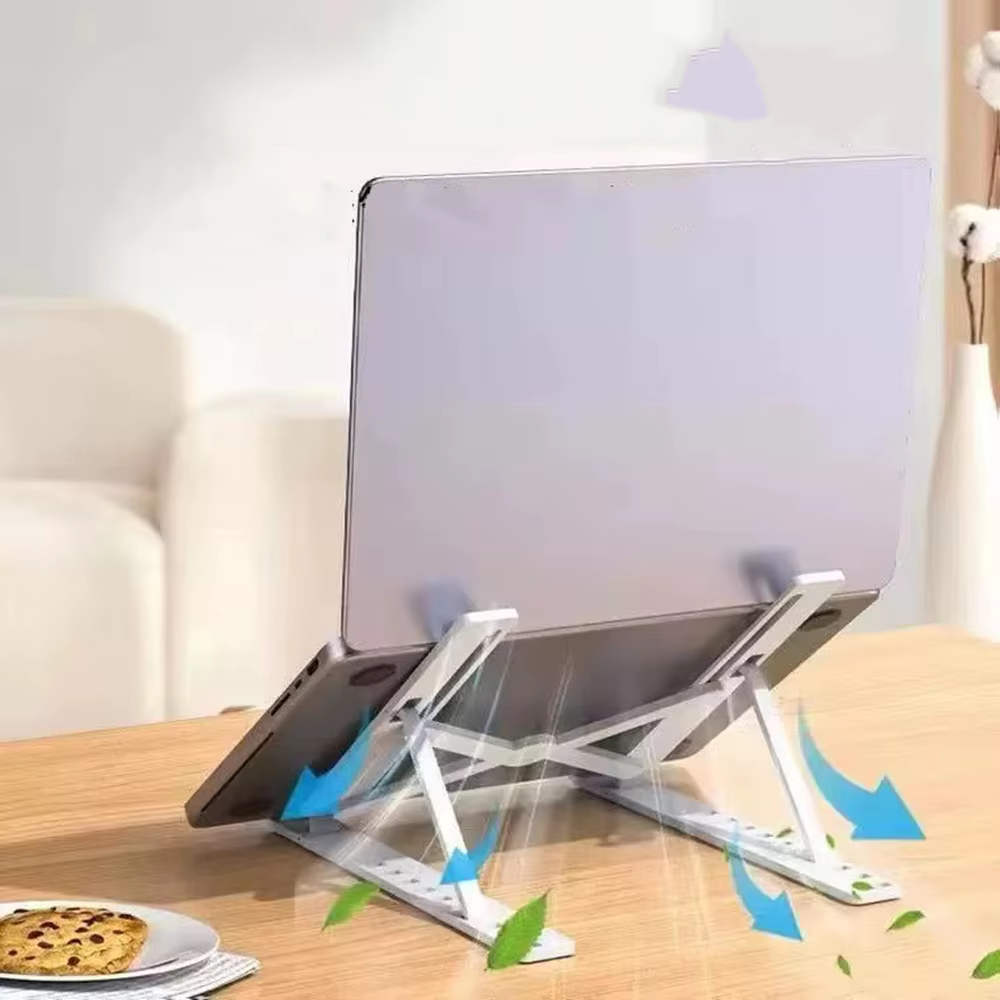Laptop Accessories Macbook - Foldable Laptop Stand Adjustable Portable Notebook