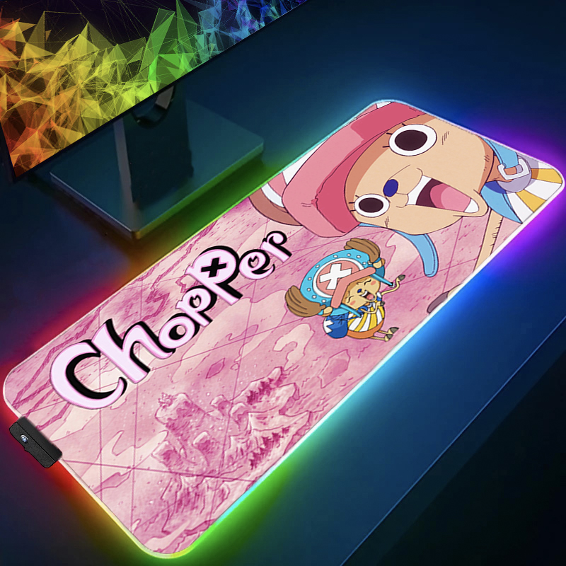 Laptop Extra Accessories - RGB Mouse Pad one piece Tony