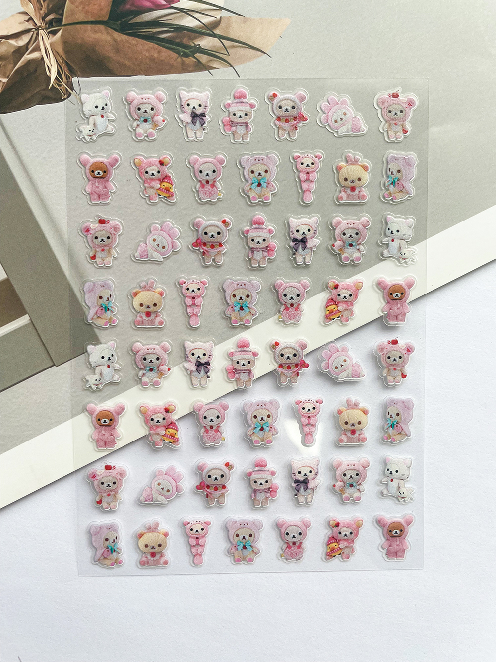 Laptop Accessories Parts - Mini Kawaii Rilakkuma Pvc Poster Goods