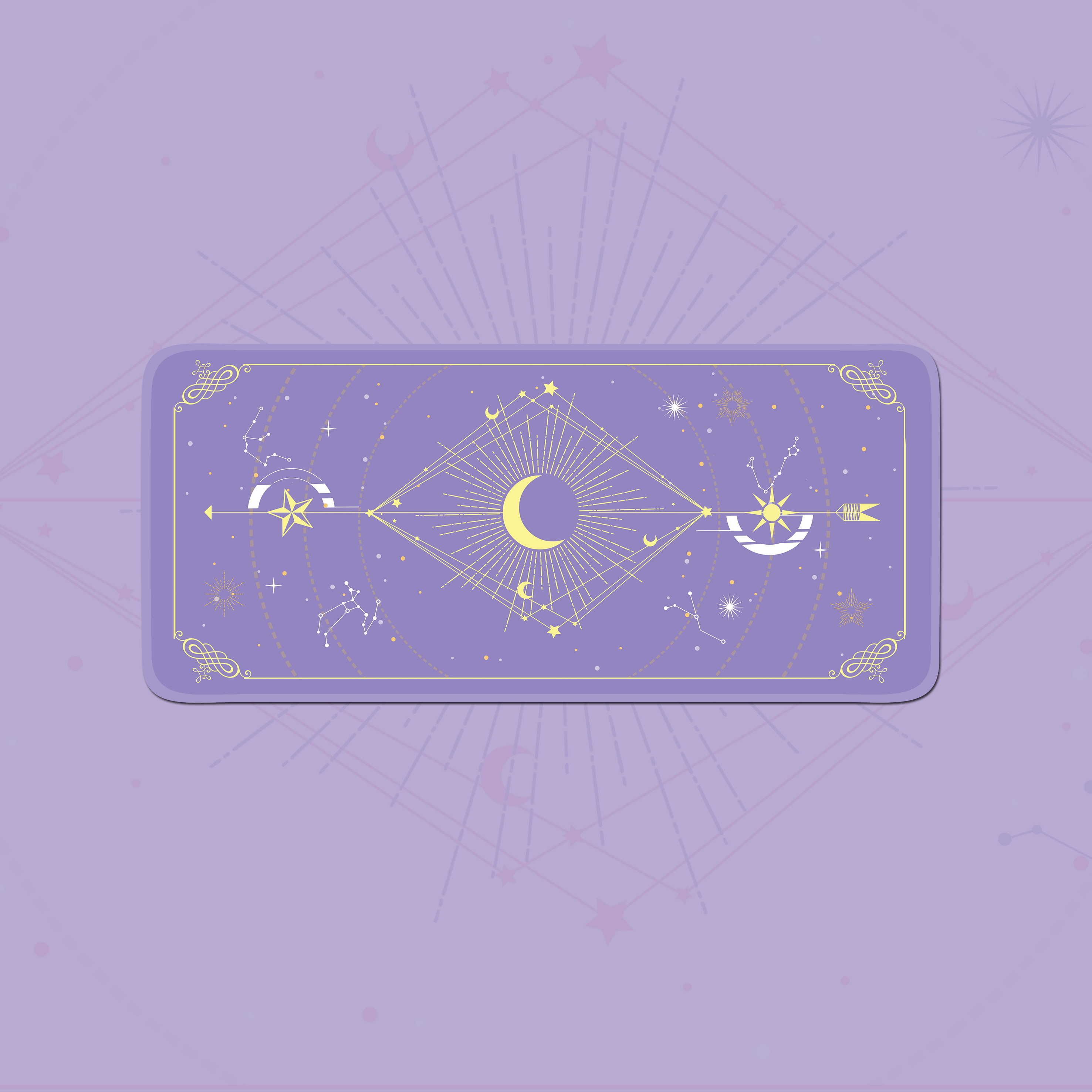 Magic Moon Star Purple  Extra  - Laptop Extra Accessories recensie en prijs