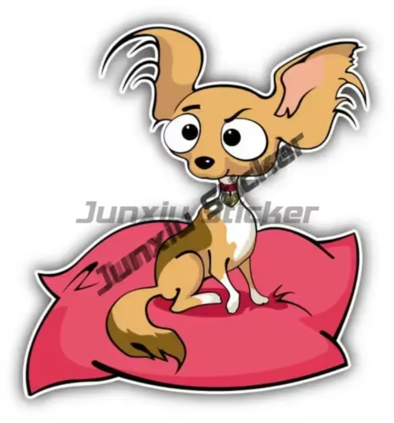 Chihuahua Mom Vinyl Sticker Ca - Laptop Accessories Brand recensie en prijs