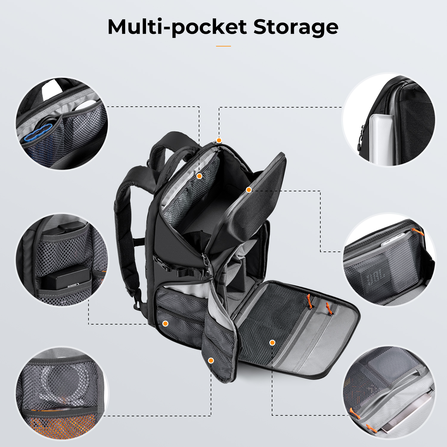 K&F CONCEPT 20L Camera Backpac - Laptop Accessories Box recensie en prijs