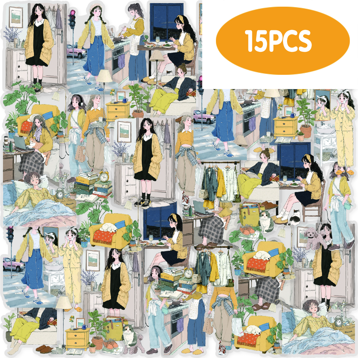 Etori Life Home Moment 15Pcs W - Yellow Laptop Accessories recensie en prijs