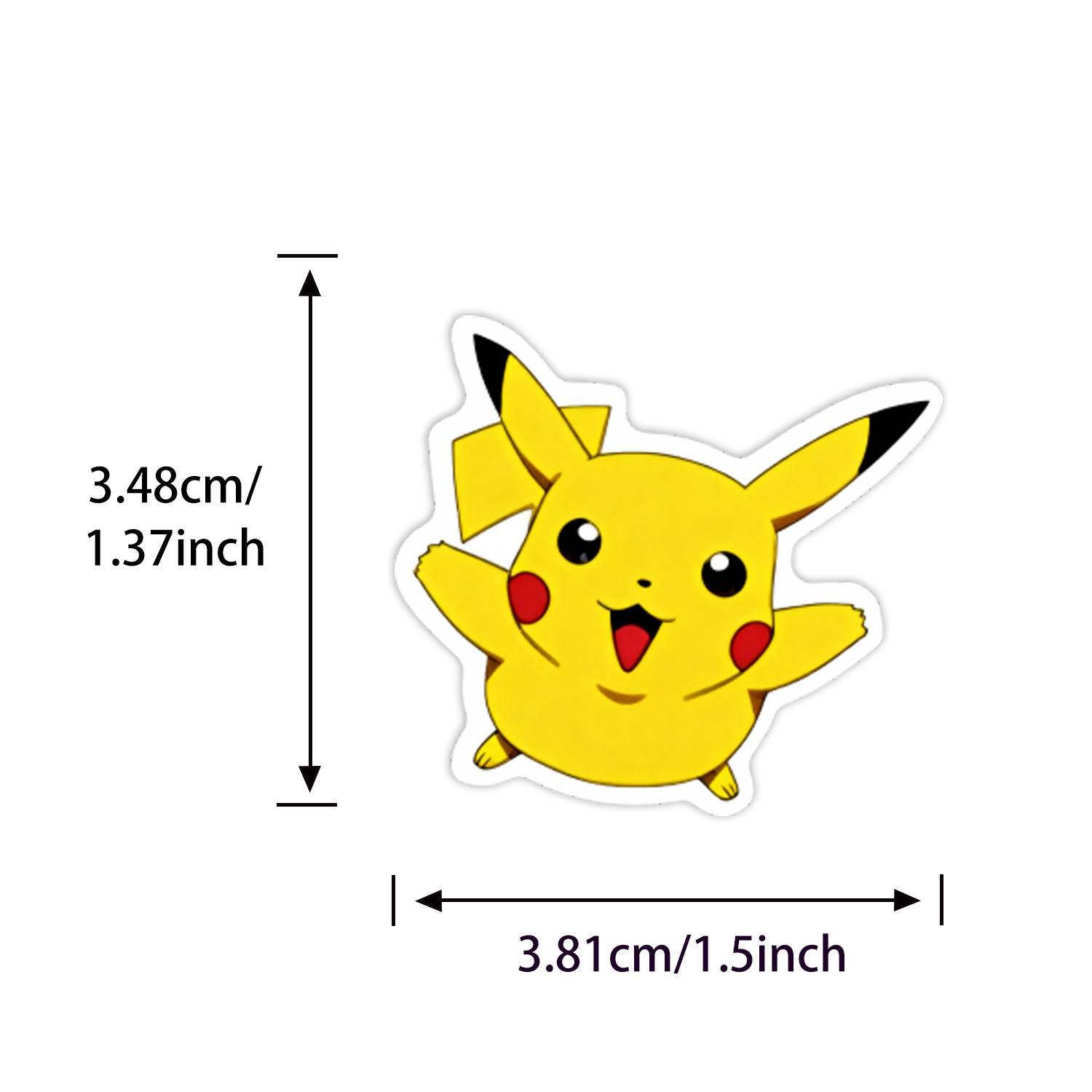 100/200pcs Pokemon Anime Stick - Laptop Accessories Parts recensie en prijs