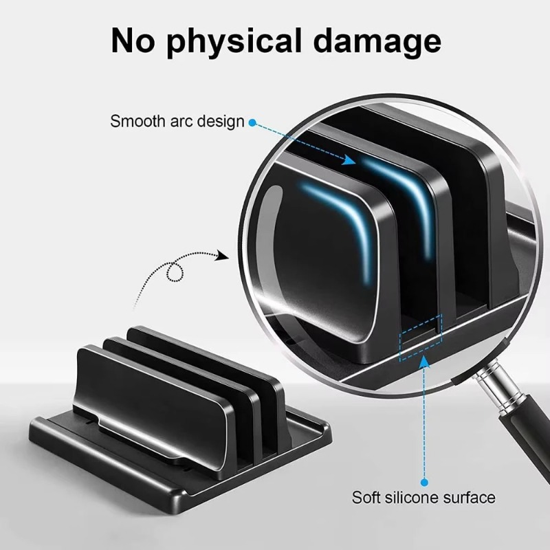 Vertical Laptop Stand Plastic  - Laptop Accessories Macbook recensie en prijs