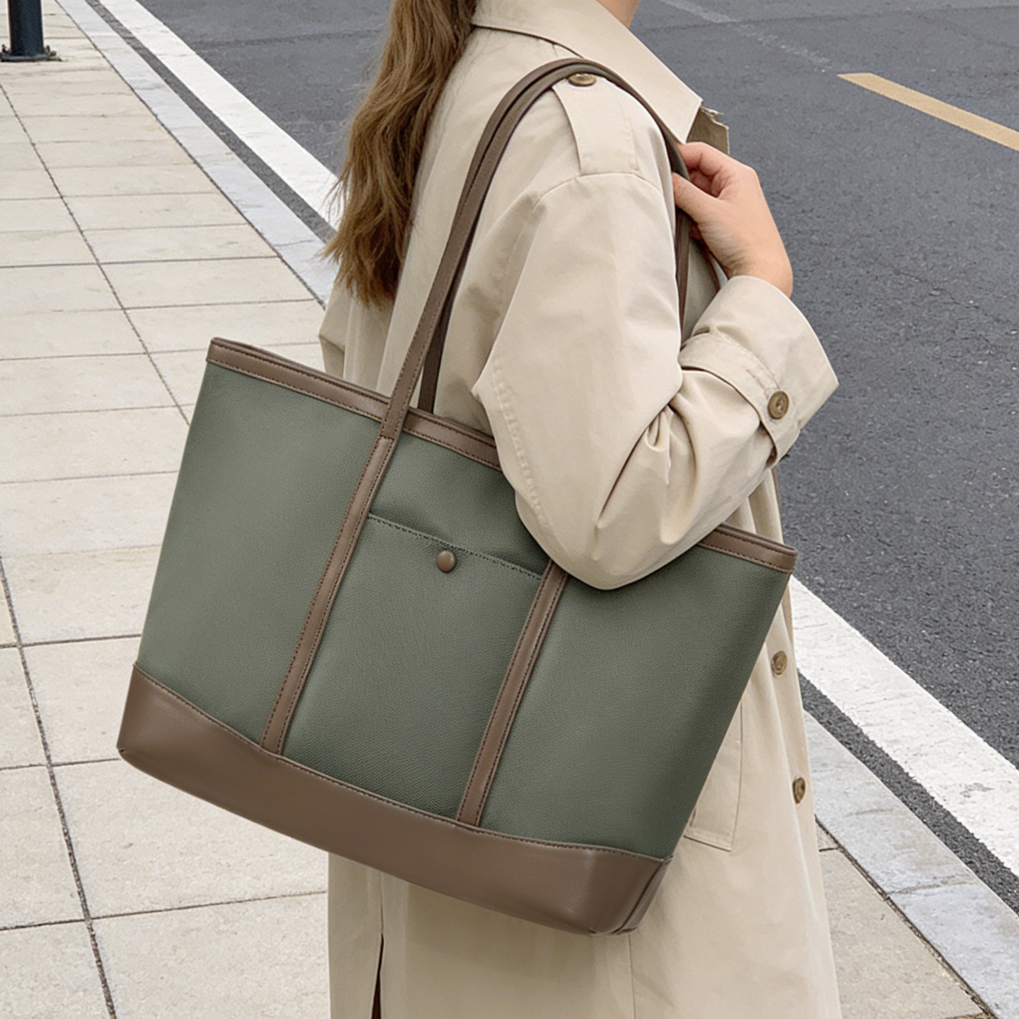 Women Large Shoulder Bag, Zipp - Laptop Accessories Box recensie en prijs