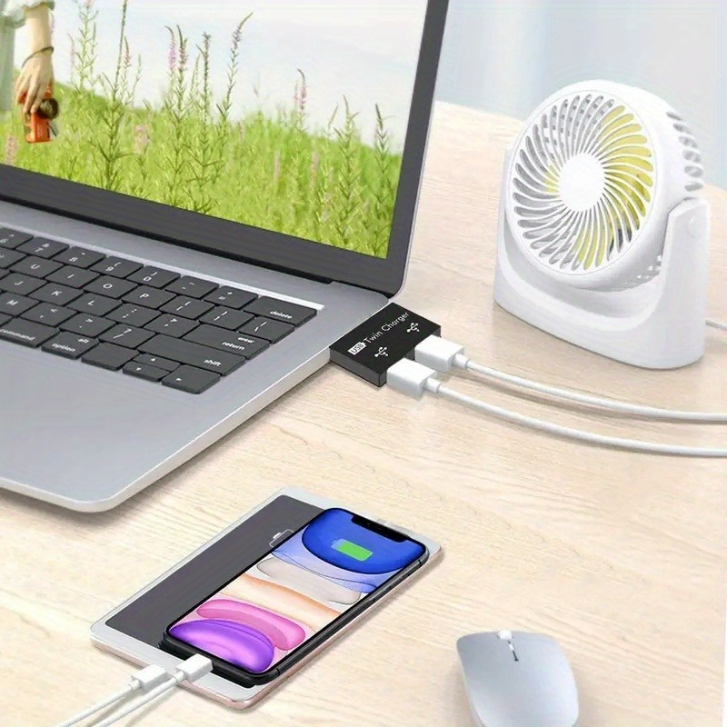 USB2.0 Splitter 1 Male To 2 Po - Laptop Accessories Macbook recensie en prijs