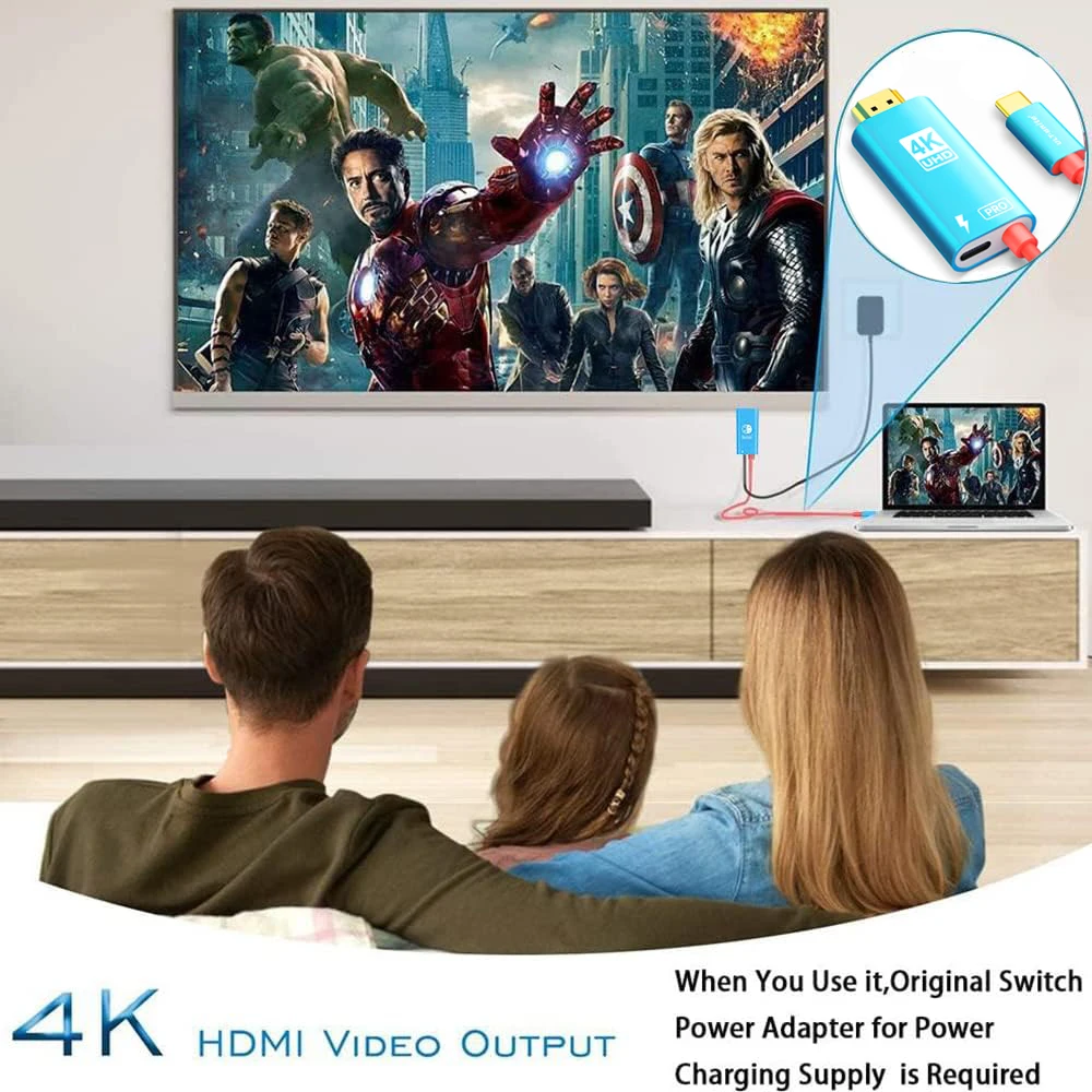 USB C to HDMI Cable for Switch - Laptop Accessories Macbook recensie en prijs