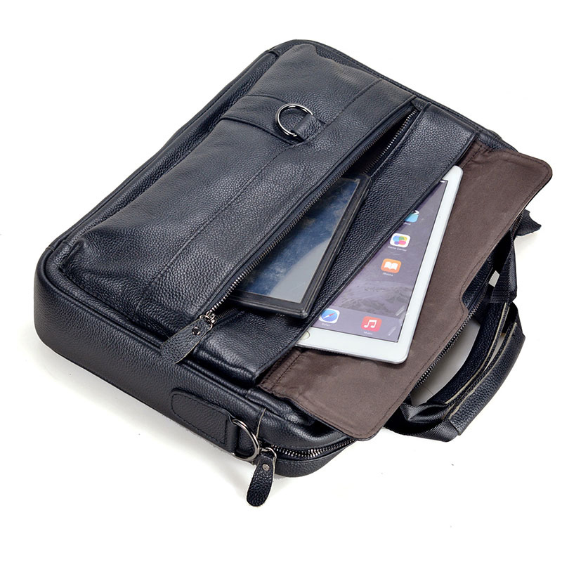 Large Men's Genuine Leather Ha - Laptop Accessories Box recensie en prijs