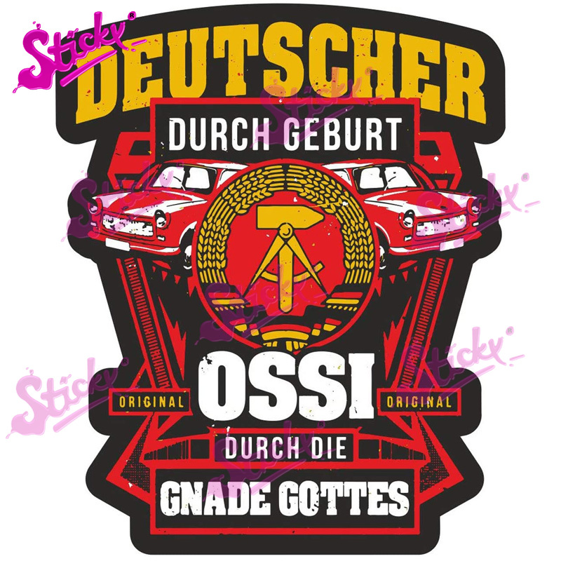 STICKY Retro German DDR You Ca - Laptop Accessories Brand recensie en prijs