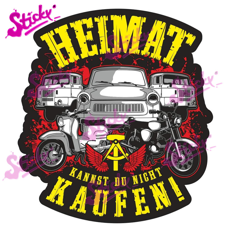 STICKY Retro German DDR You Ca - Laptop Accessories Brand recensie en prijs