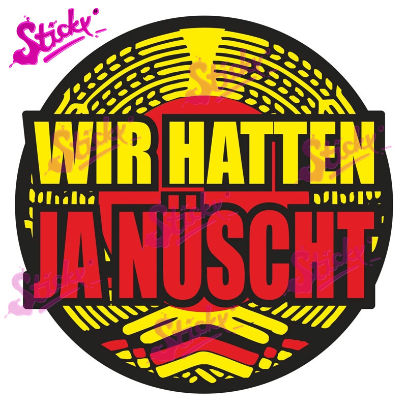 STICKY Retro German DDR You Ca - Laptop Accessories Brand recensie en prijs
