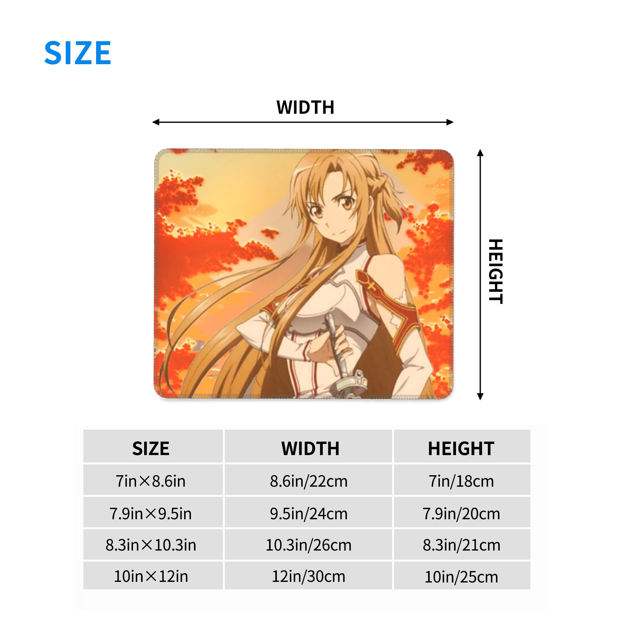 Sword Art Online Yuuki Asuna A - Laptop Accessories Online recensie en prijs