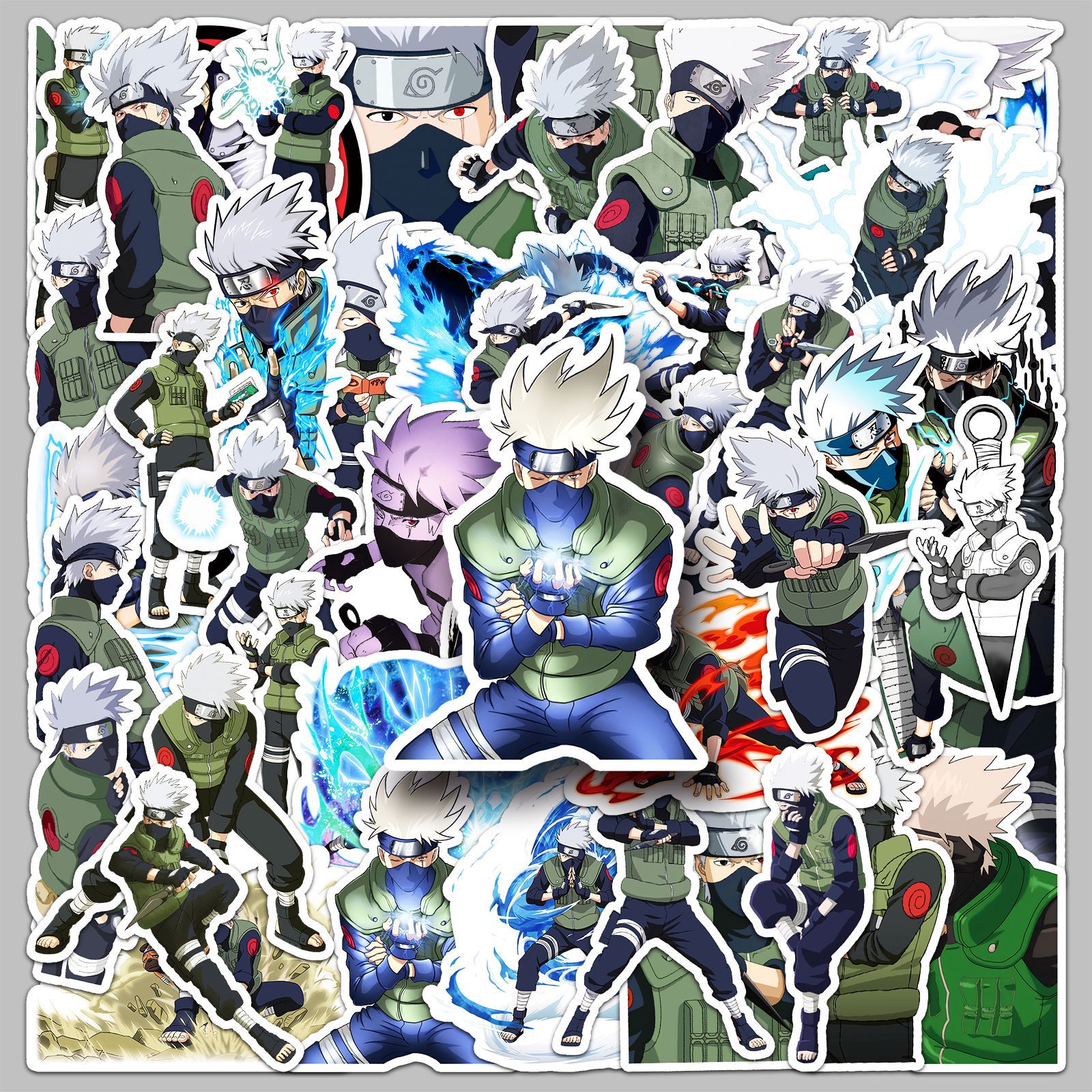 50pcs Anime Naruto Hatake Kaka - Laptop Accessories Parts recensie en prijs