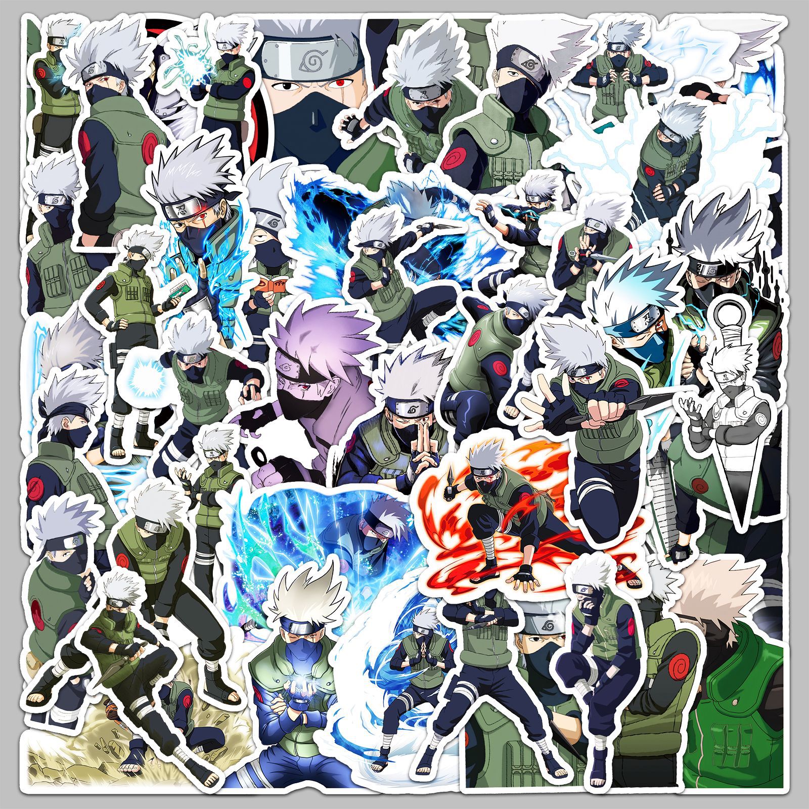 50pcs Anime Naruto Hatake Kaka - Laptop Accessories Parts recensie en prijs