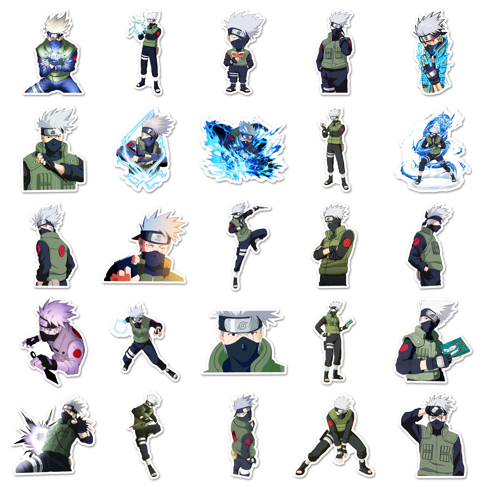 50pcs Anime Naruto Hatake Kaka - Laptop Accessories Parts recensie en prijs