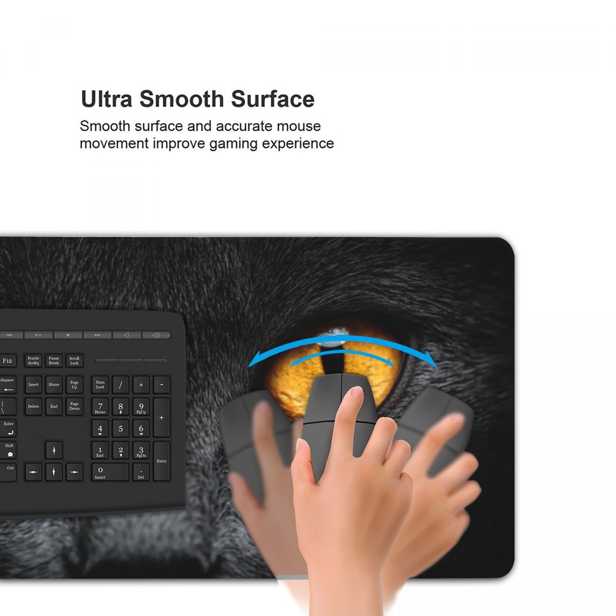 Black Cat Face And Yellow Eyes - Yellow Laptop Accessories recensie en prijs