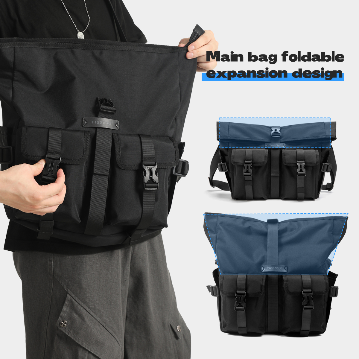 Tigernu Fashion Messenger Bags - Laptop Accessories Box recensie en prijs