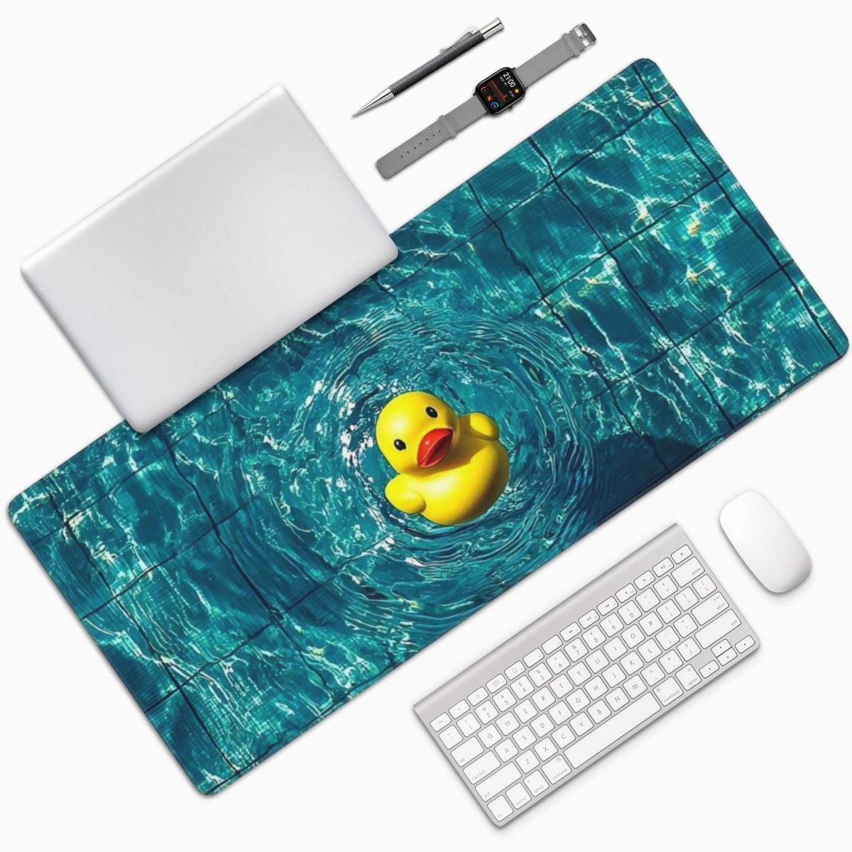 Yellow Duck In The Pool Large  - Yellow Laptop Accessories recensie en prijs