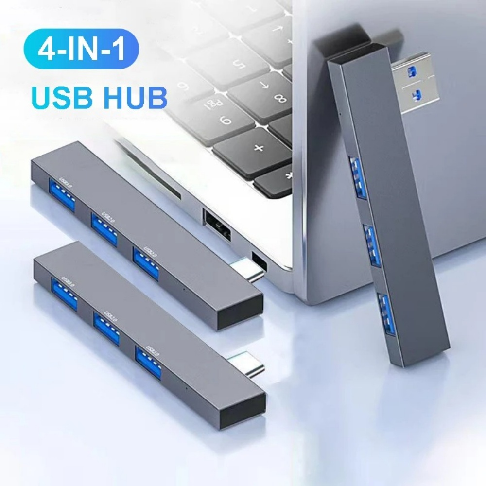 4 in 1 USB 3.0 Hub Type C 3.1  - Laptop Accessories Macbook recensie en prijs