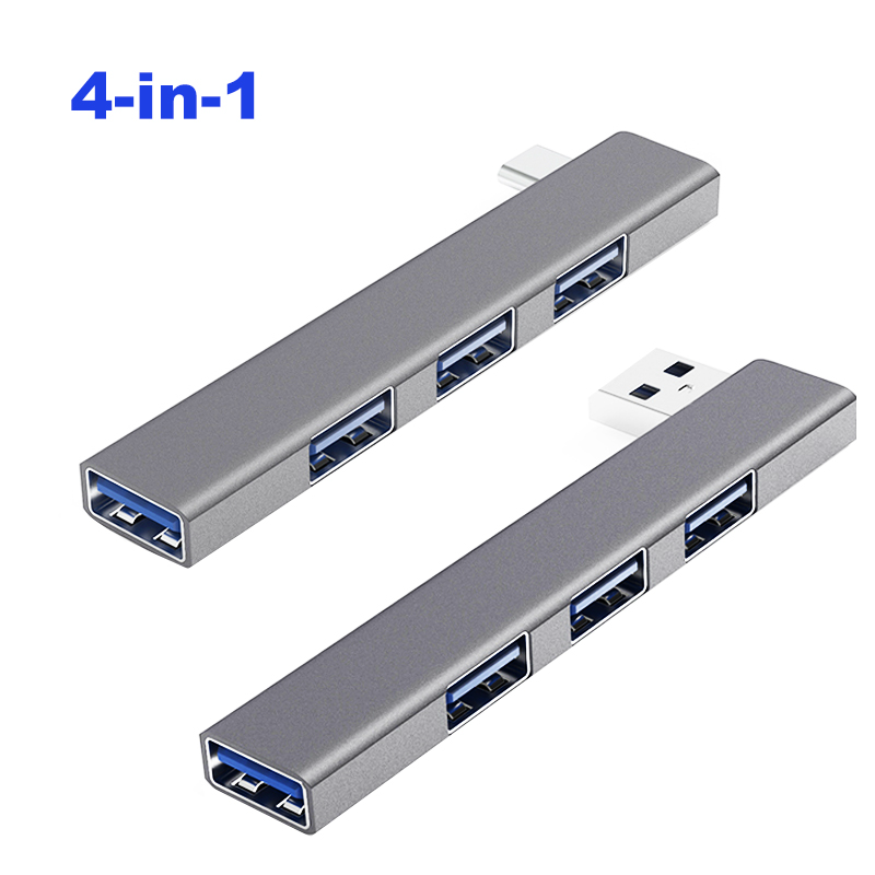 4 in 1 USB 3.0 Hub Type C 3.1  - Laptop Accessories Macbook recensie en prijs