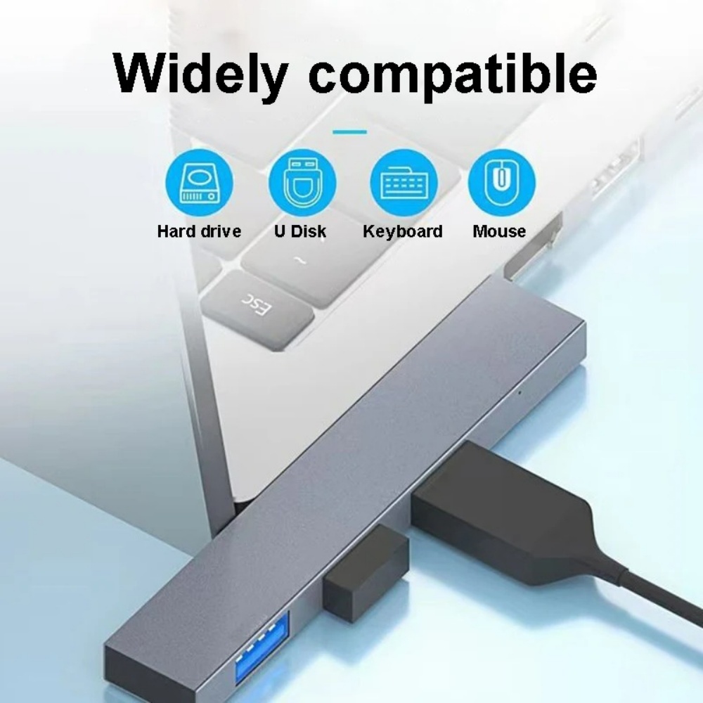 4 in 1 USB 3.0 Hub Type C 3.1  - Laptop Accessories Macbook recensie en prijs