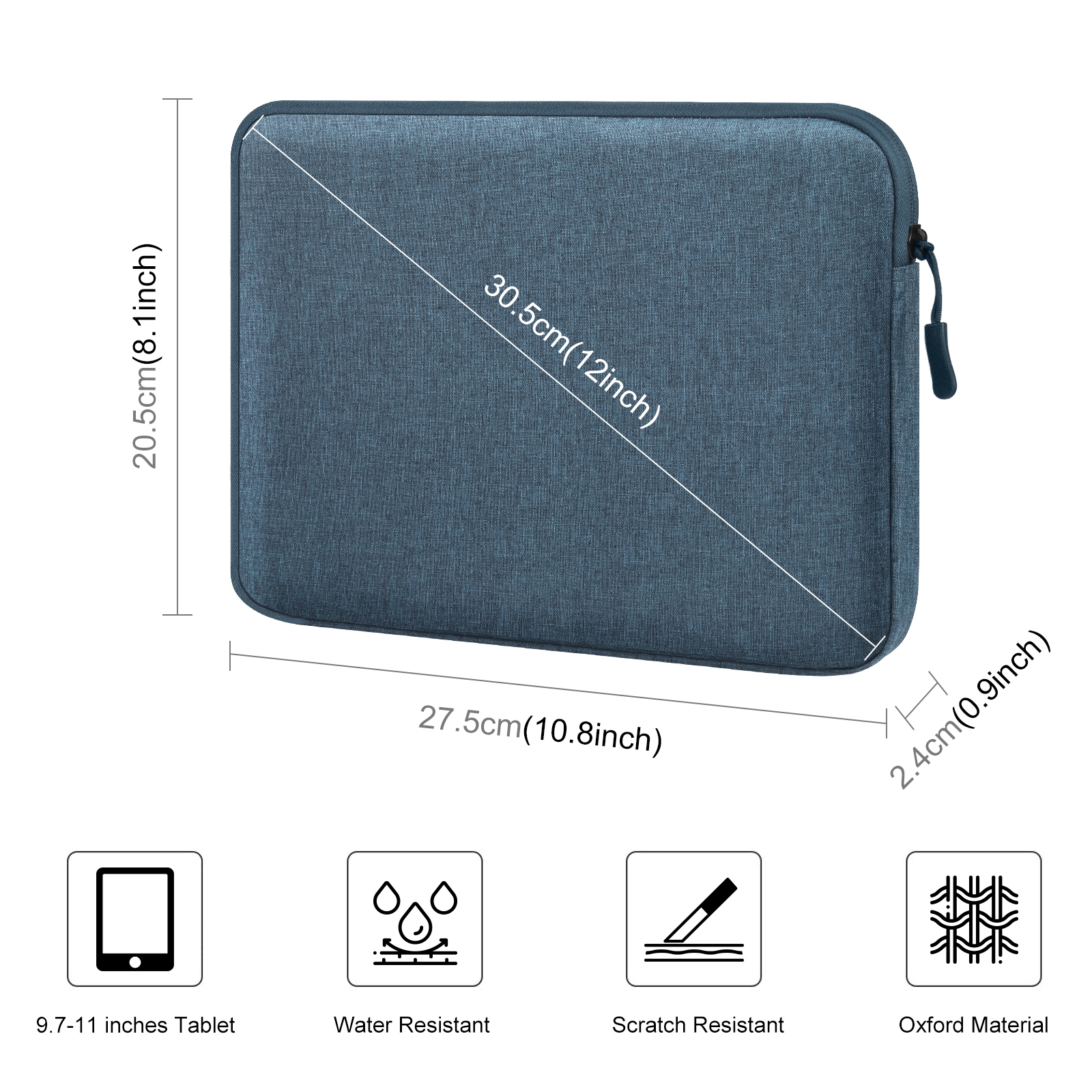 HAWEEL 11 inch Tablet Sleeve C - Laptop Sleeve Neoprene recensie en prijs