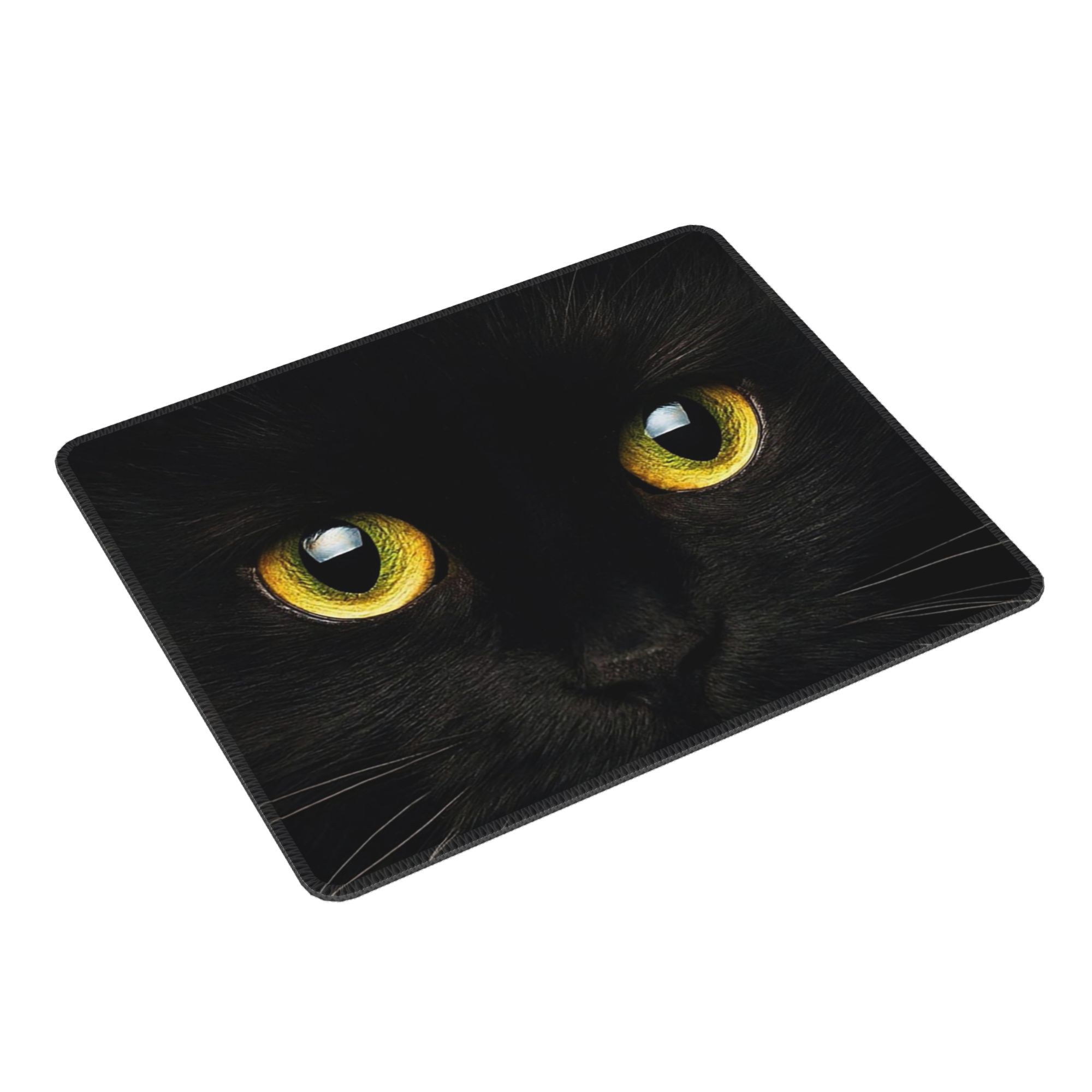 Black Cat Face And Yellow Eyes - Yellow Laptop Accessories recensie en prijs