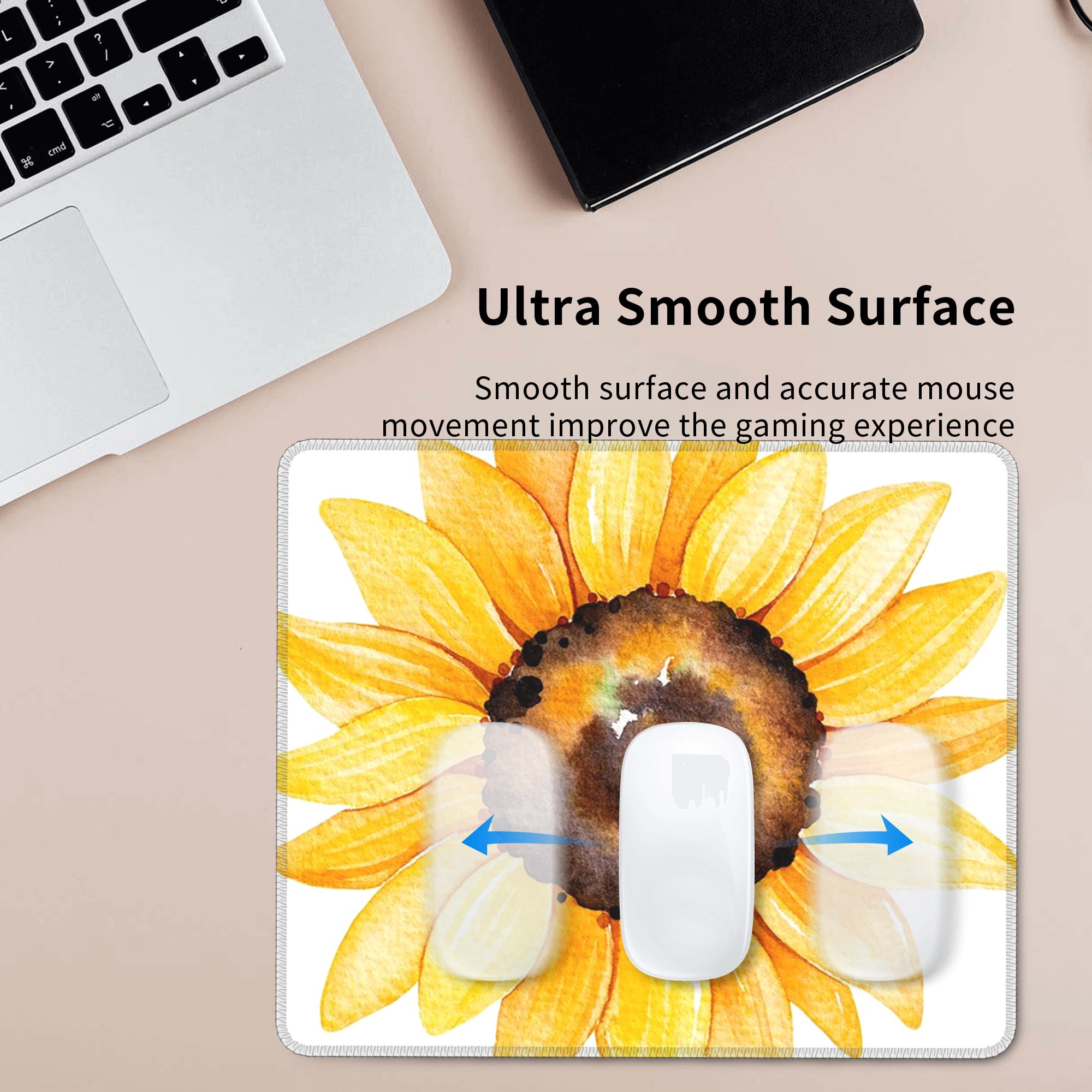 Watercolor Sunflower Vibrant Y - Yellow Laptop Accessories recensie en prijs