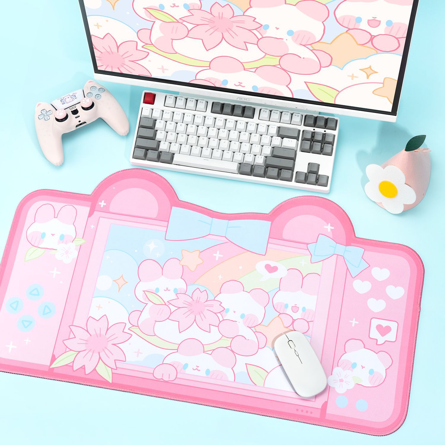 Extra Large Kawaii Gaming Mous - Laptop Extra Accessories recensie en prijs