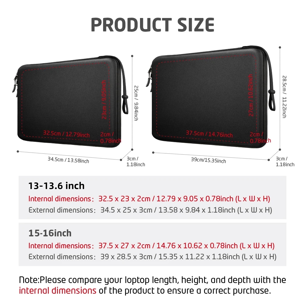 13 13.6 15 16 Laptop Sleeve Ca - Laptop Sleeve Neoprene recensie en prijs