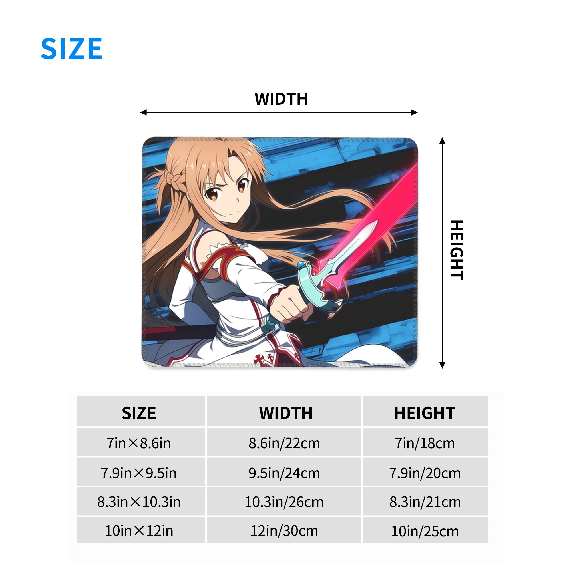 Sword Art Online Sao Yuuki Asu - Laptop Accessories Online recensie en prijs