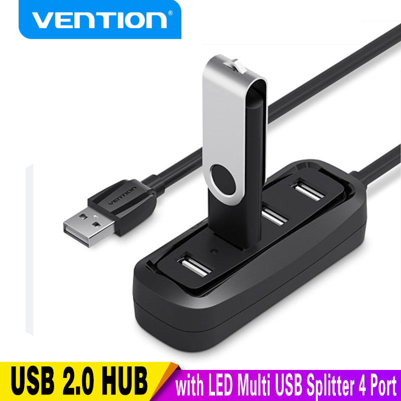 Vention USB 2.0 HUB 4 Port wit - Laptop Accessories Macbook recensie en prijs