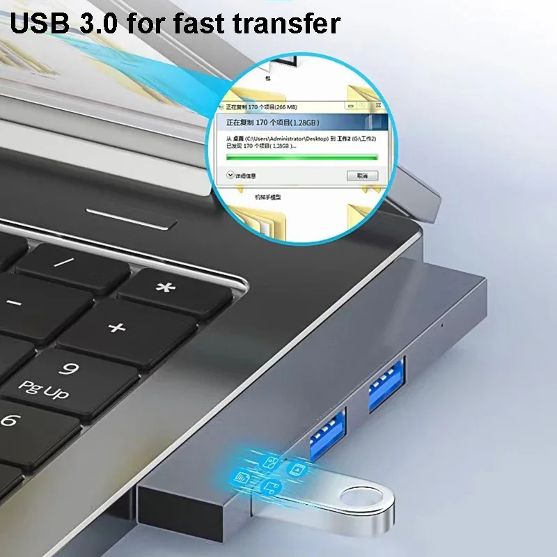 USB C HUB 3.0 Type C 3.1 4 Por - Laptop Accessories Macbook recensie en prijs