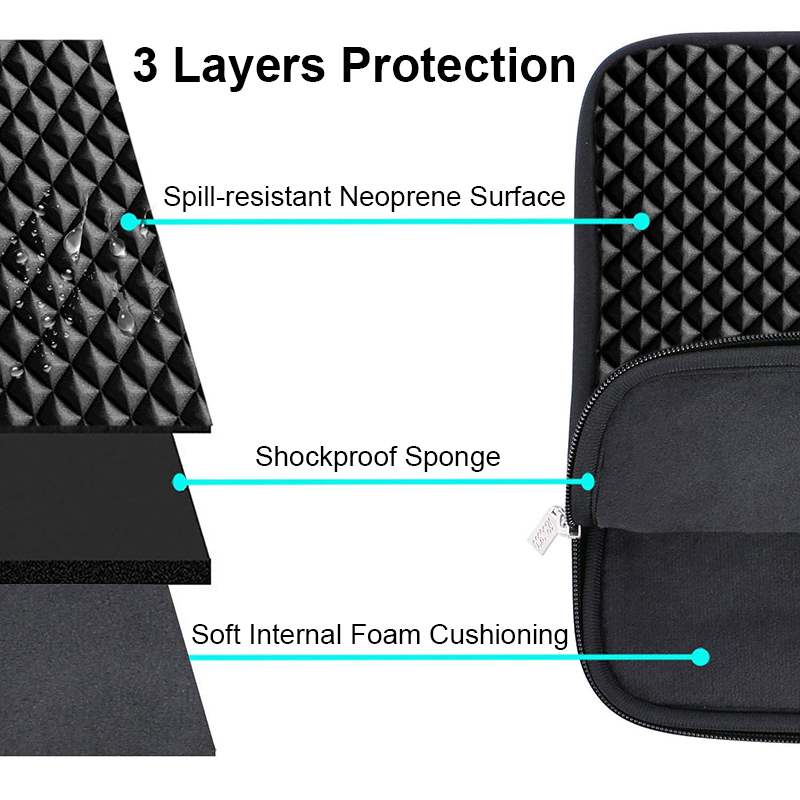 Black Laptop Bag 11 12 14 15 1 - Laptop Sleeve Neoprene recensie en prijs