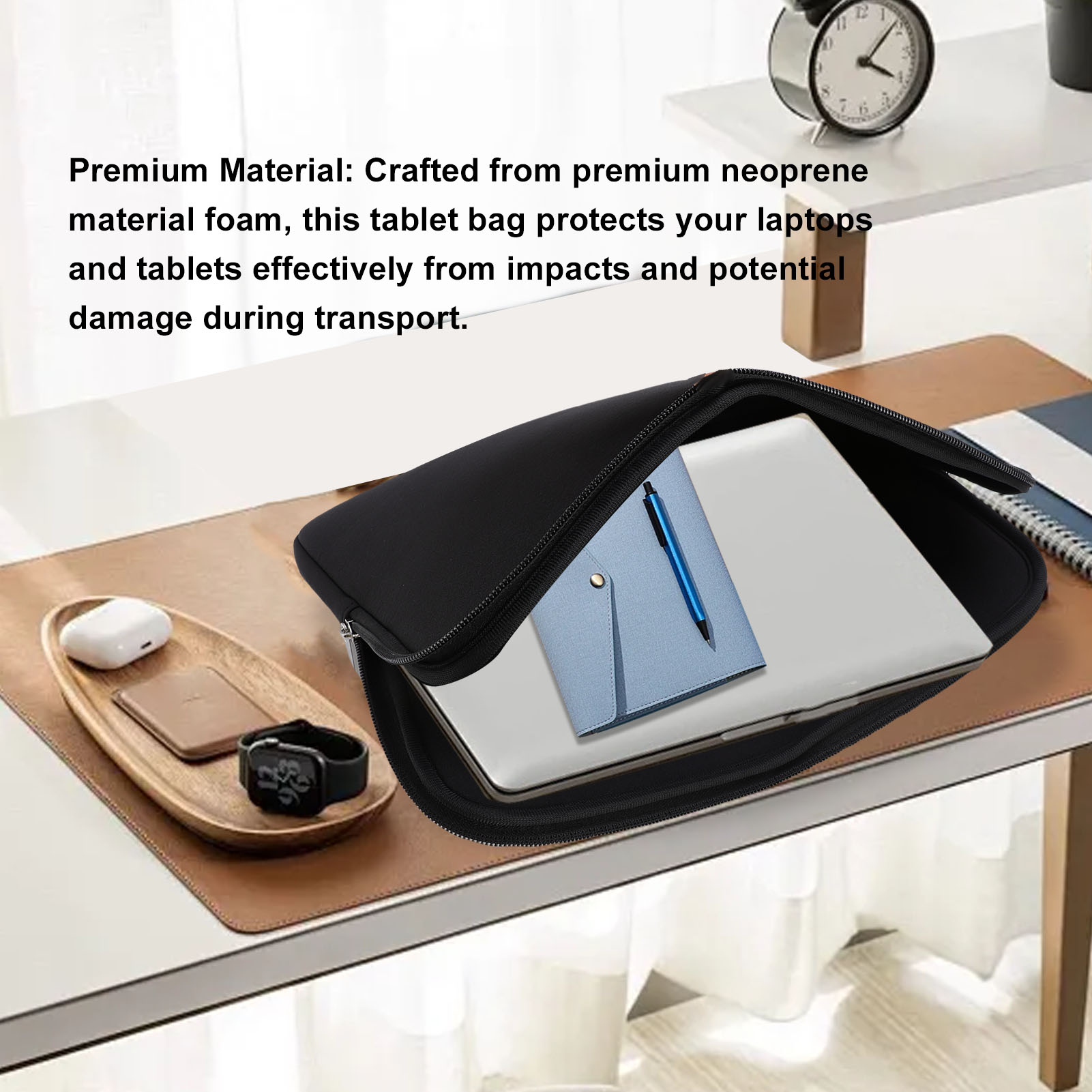 Tablet Bag Black Water Proof N - Laptop Sleeve Neoprene recensie en prijs