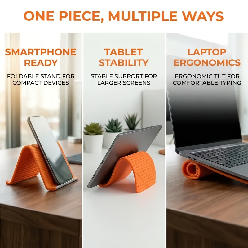 Flexible Folding Phone Holder  - Laptop Extra Accessories recensie en prijs