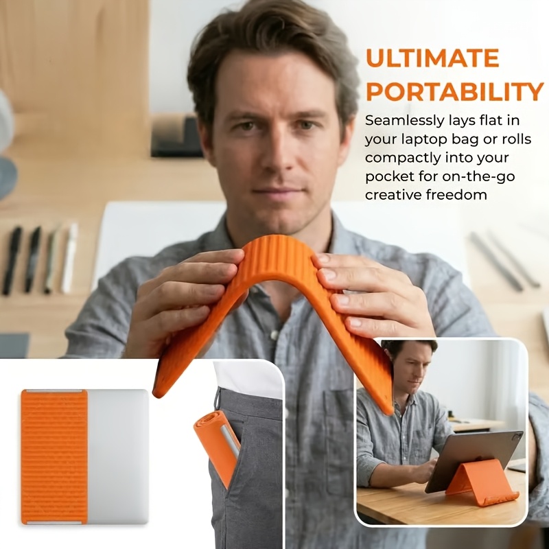 Flexible Folding Phone Holder  - Laptop Extra Accessories recensie en prijs
