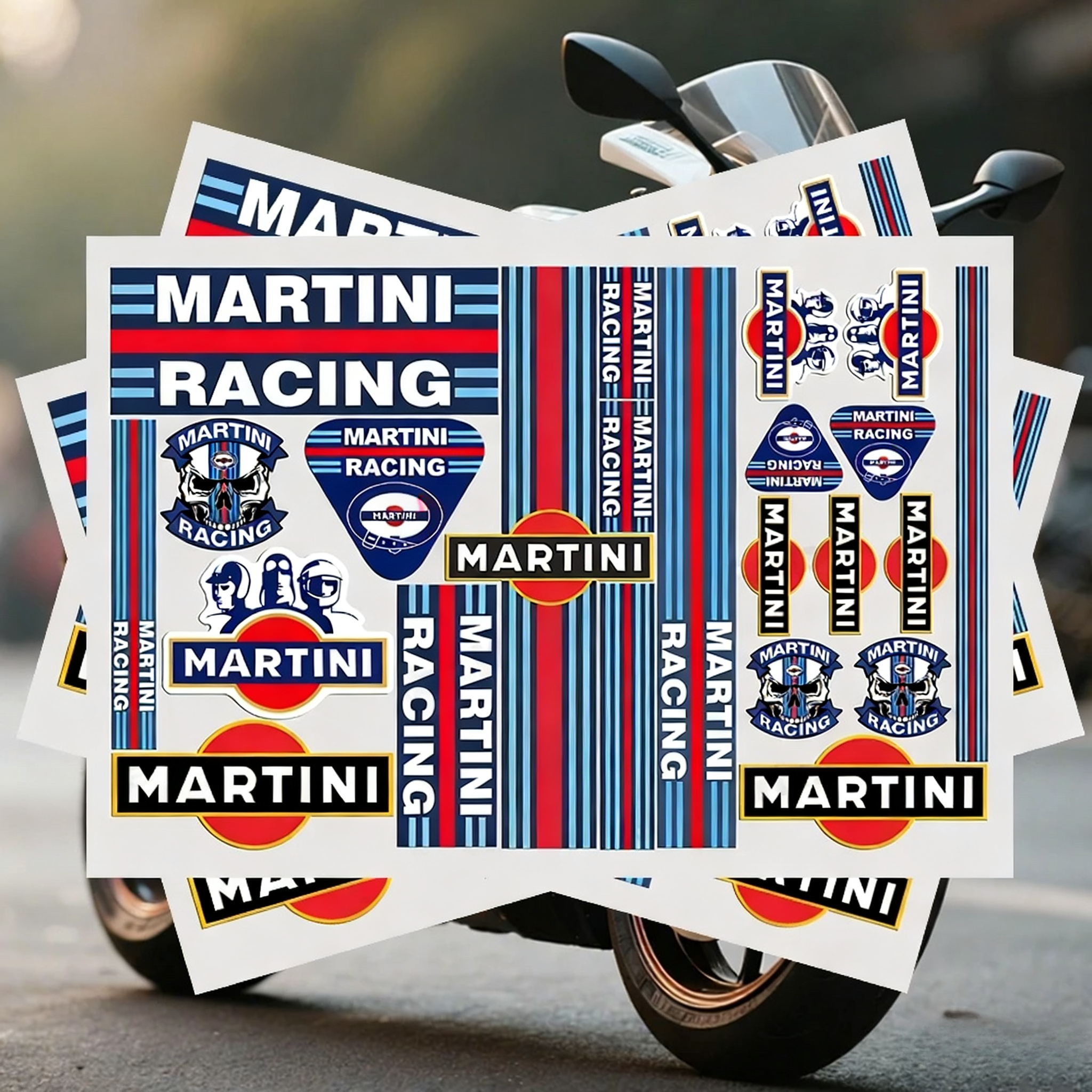 New For Martinis Racing Sticke - Laptop Accessories Brand recensie en prijs