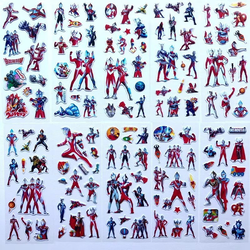 10pcs Cartoon Ultraman 3D Bubb - Laptop Accessories Parts recensie en prijs