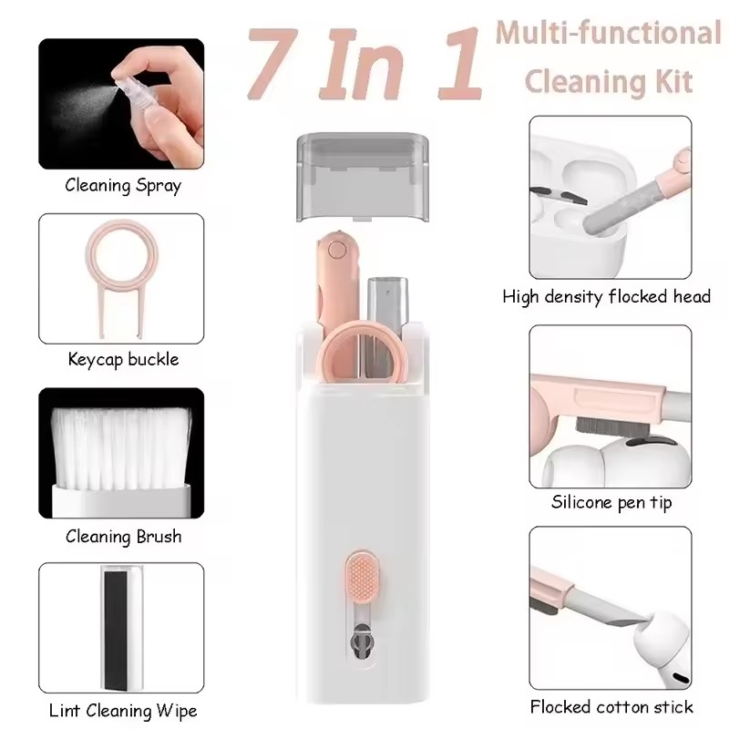 7 in 1 Cleaning Kit Computer K - Laptop Extra Accessories recensie en prijs