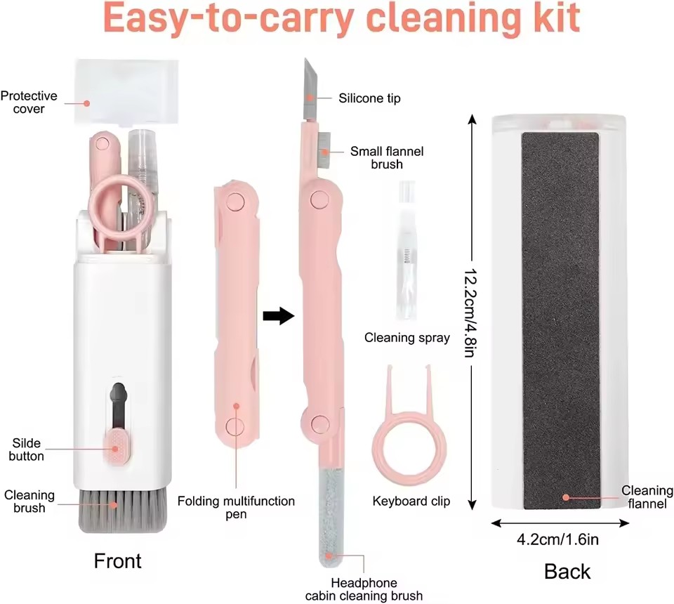 7 in 1 Cleaning Kit Computer K - Laptop Extra Accessories recensie en prijs