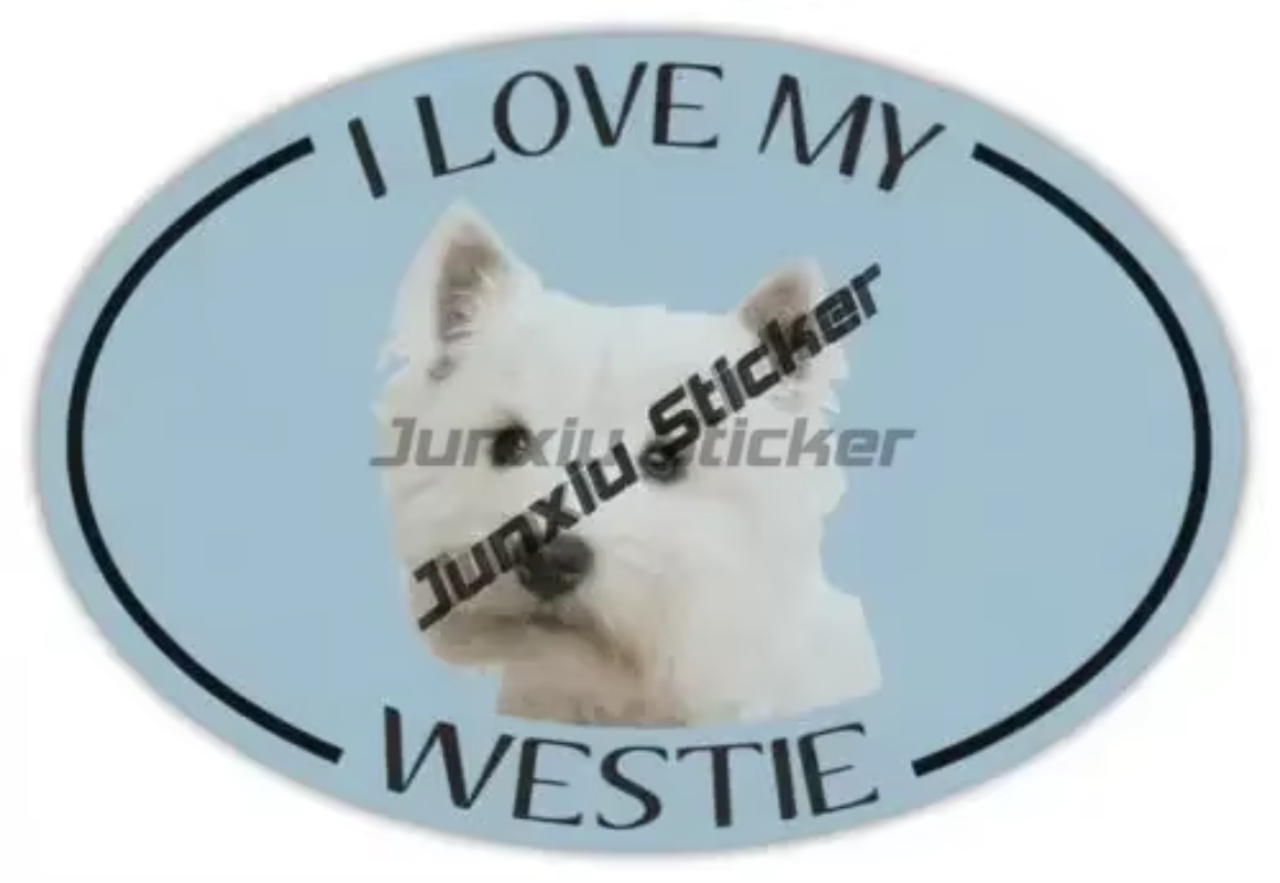 Westie Sticker I Love My Westi - Laptop Accessories Brand recensie en prijs