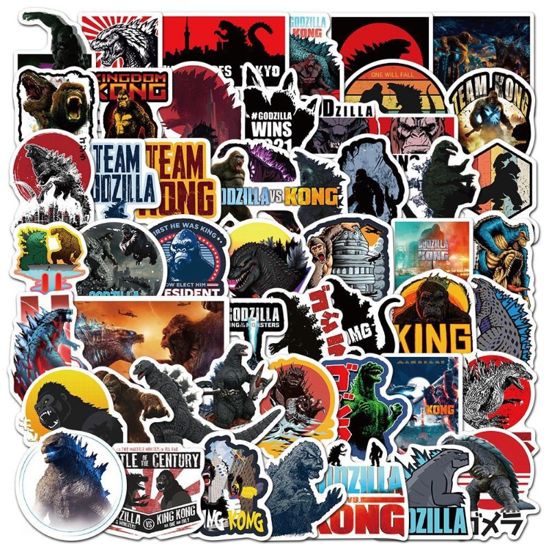 50pcs/set Movies Godzilla Vs.  - Laptop Accessories Kit recensie en prijs