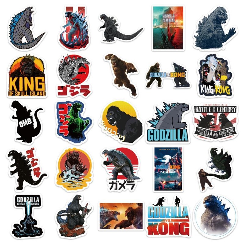 50pcs/set Movies Godzilla Vs.  - Laptop Accessories Kit recensie en prijs