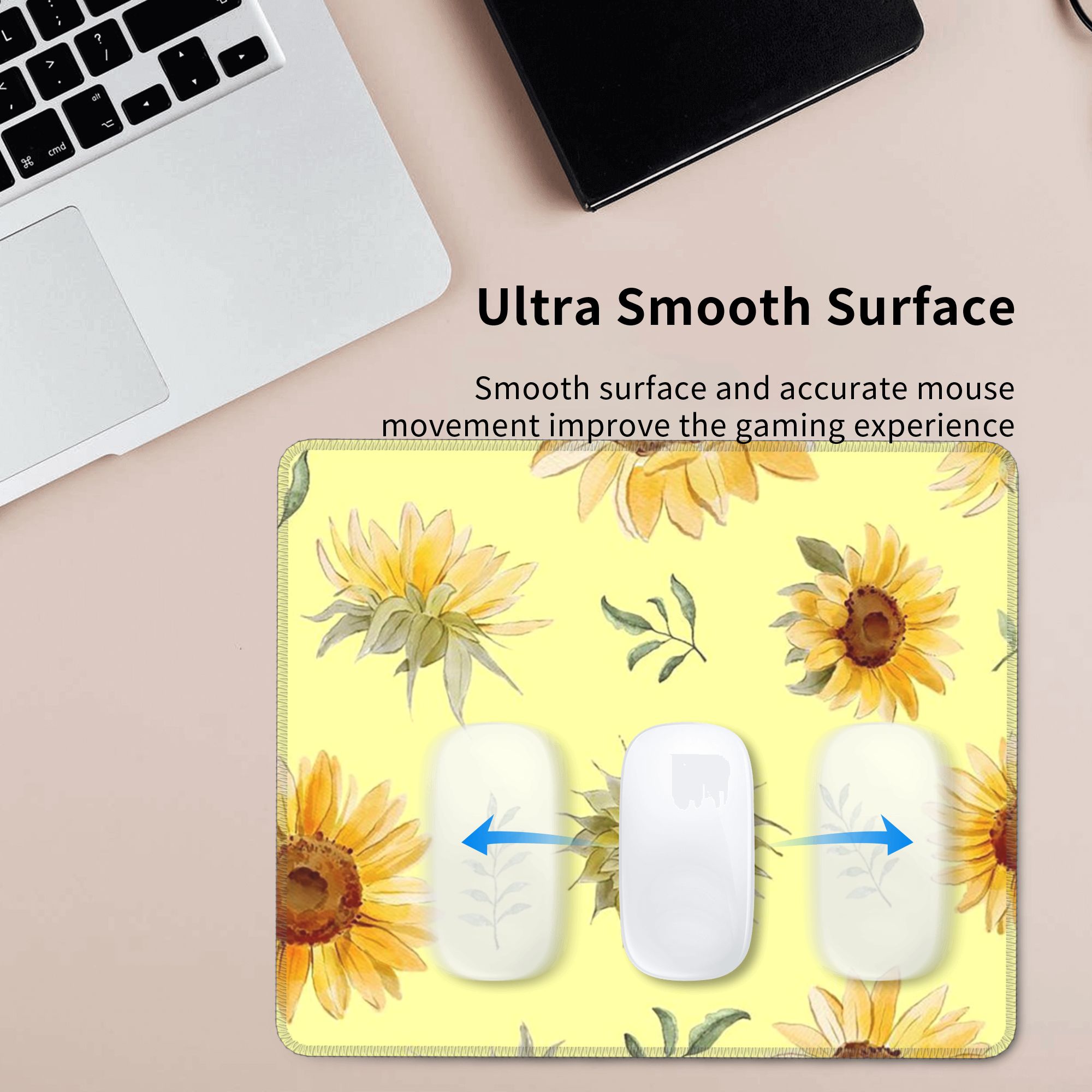 Sunflower Vibrant Yellow Flora - Yellow Laptop Accessories recensie en prijs