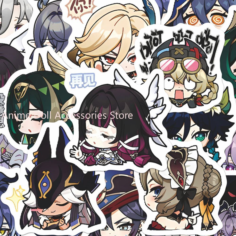 64PCS Genshin Impact Moon Maid - Laptop Accessories Parts recensie en prijs